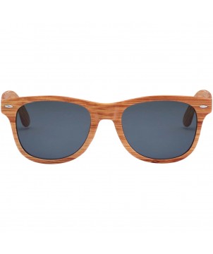 Lunettes de Soleil - Lunettes de soleil Mira avec effet bois | PRINTECOM