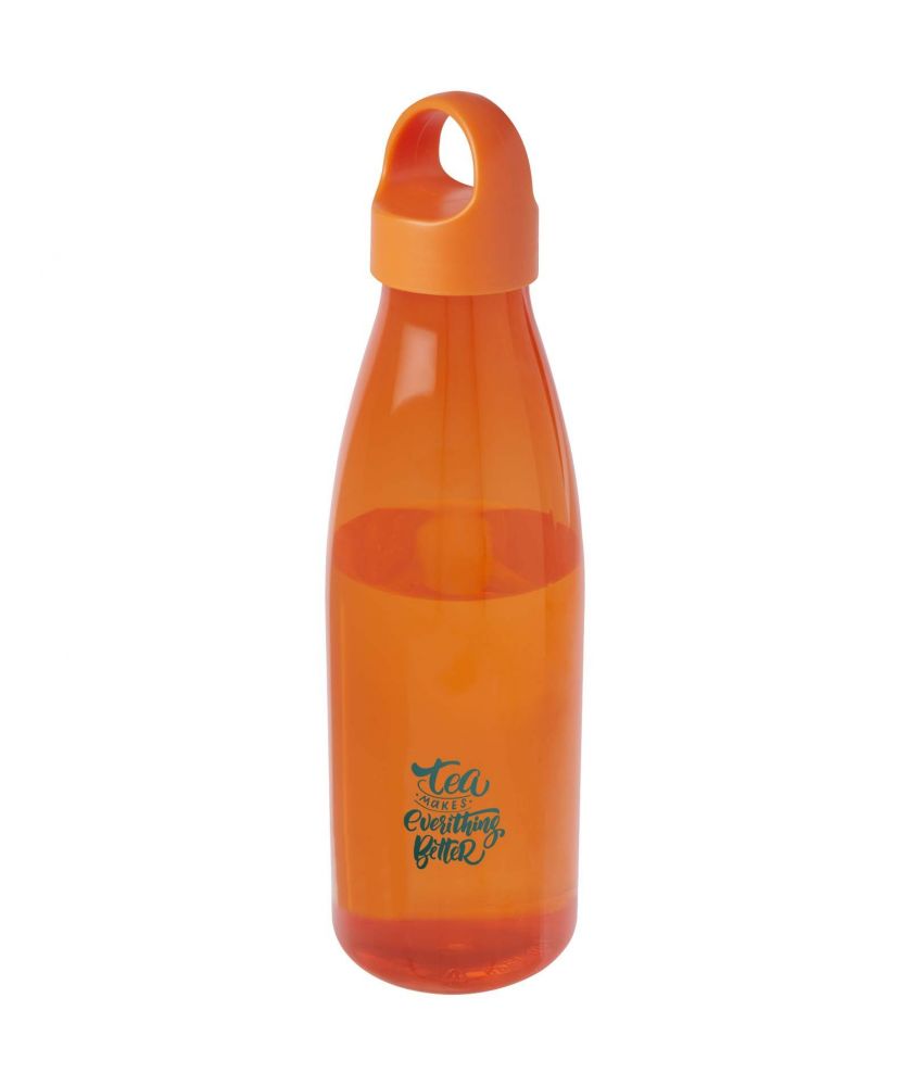 Bouteille d'eau personnalisée recyclée RPET 800 ml Bergen Bouteilles et gourdes publicitaire