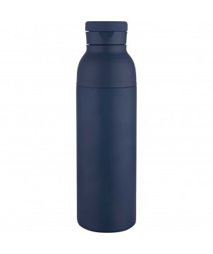 Bouteilles isothermes - Bouteille avec isolation sous vide Illuminate double paroi de 650 ml en acier inoxydable recyclé certifié RCS | PRINTECOM