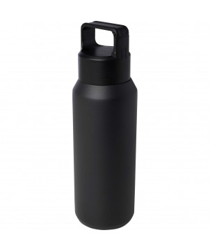 Bouteilles isothermes - Bouteille avec isolation sous vide Astra de 600 ml en cuivre et acier inoxydable recyclé certifié RCS (compatible avec les boiss | PRINTECOM