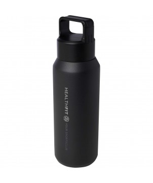 Bouteilles isothermes - Bouteille avec isolation sous vide Astra de 600 ml en cuivre et acier inoxydable recyclé certifié RCS (compatible avec les boiss | PRINTECOM