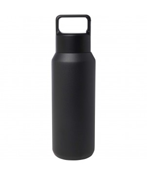 Bouteilles isothermes - Bouteille avec isolation sous vide Astra de 600 ml en cuivre et acier inoxydable recyclé certifié RCS (compatible avec les boiss | PRINTECOM