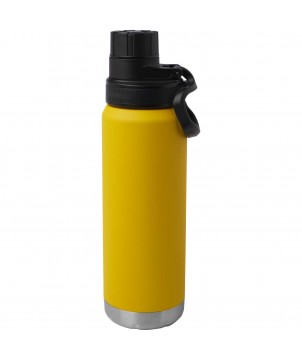 Bouteilles isothermes - Bouteille avec isolation sous vide Fortis de 700 ml en cuivre et acier inoxydable recyclé certifié RCS (compatible avec les bois | PRINTECOM