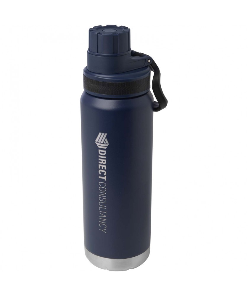 Bouteilles isothermes - Bouteille avec isolation sous vide Fortis de 700 ml en cuivre et acier inoxydable recyclé certifié RCS (compatible avec les bois | PRINTECOM