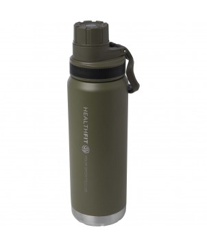Bouteilles isothermes - Bouteille avec isolation sous vide Fortis de 700 ml en cuivre et acier inoxydable recyclé certifié RCS (compatible avec les bois | PRINTECOM