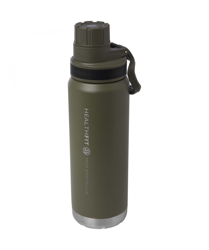 Bouteilles isothermes - Bouteille avec isolation sous vide Fortis de 700 ml en cuivre et acier inoxydable recyclé certifié RCS (compatible avec les bois | PRINTECOM