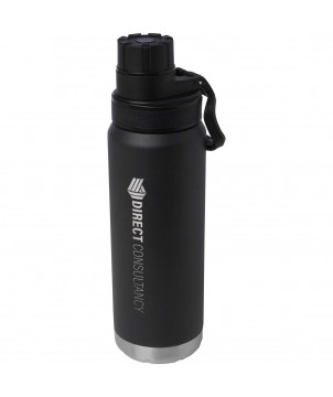 Bouteilles isothermes - Bouteille avec isolation sous vide Fortis de 700 ml en cuivre et acier inoxydable recyclé certifié RCS (compatible avec les bois | PRINTECOM