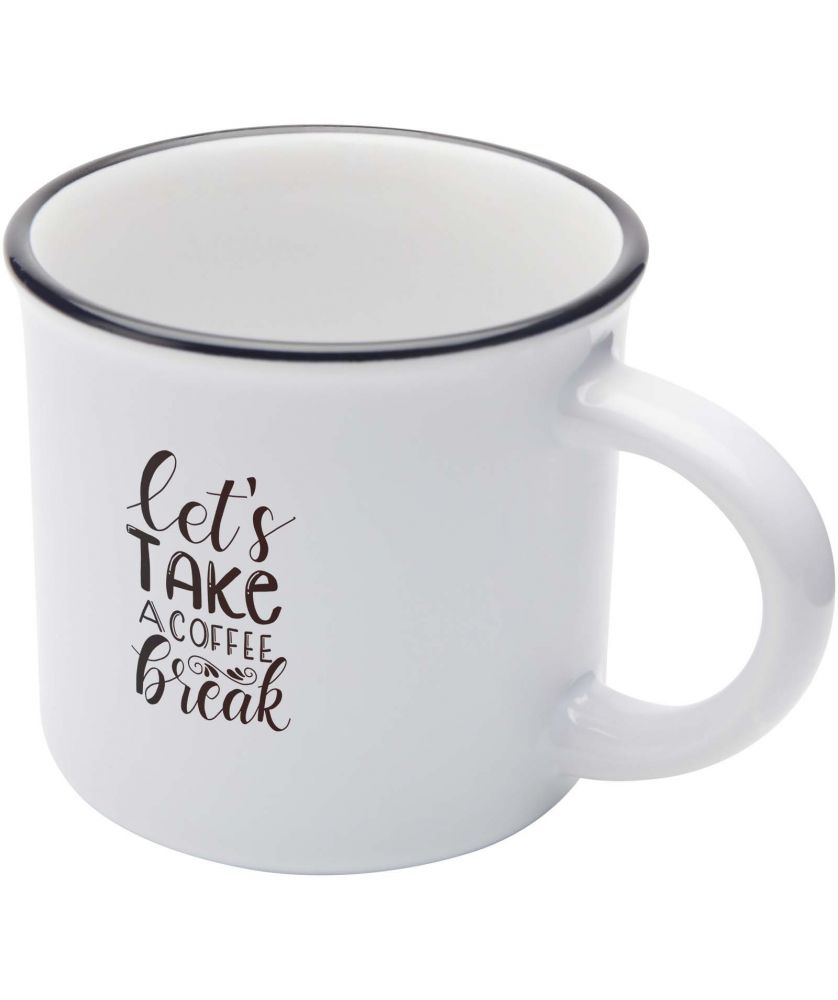 Mug céramique personnalisé brillant 240 ml Bari Gobelets et mugs publicitaire