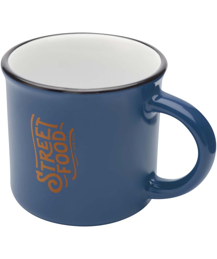 Mug céramique personnalisé brillant 240 ml Bari Gobelets et mugs publicitaire