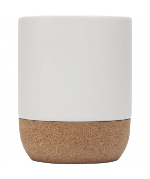 Gobelets et mugs - Mug Billie en céramique pour sublimation de 300 ml avec détails en liège | PRINTECOM