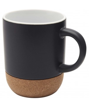 Gobelets et mugs - Mug Billie en céramique de 300 ml avec détails en liège et finition matte | PRINTECOM