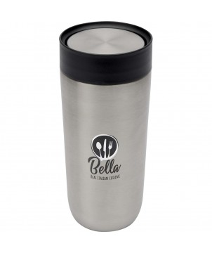 Gobelets et mugs - Gobelet Camden de 350 ml en acier inoxydable certifié RCS | PRINTECOM