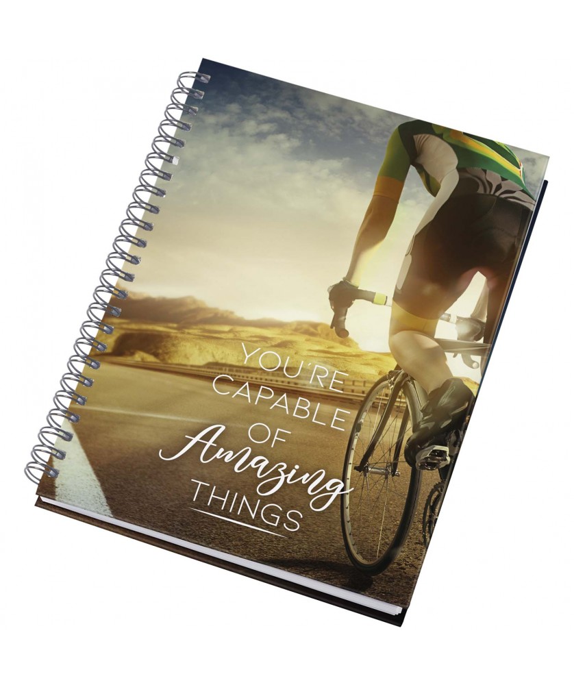 Carnets - Agenda non daté Desk-Mate® à couverture rigide A5 | PRINTECOM