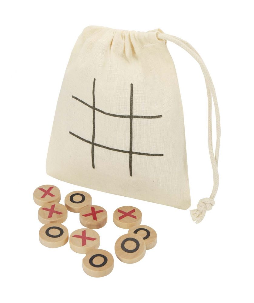 Jeu de morpion en bois personnalisé Whorl Jeux et Jouets publicitaire