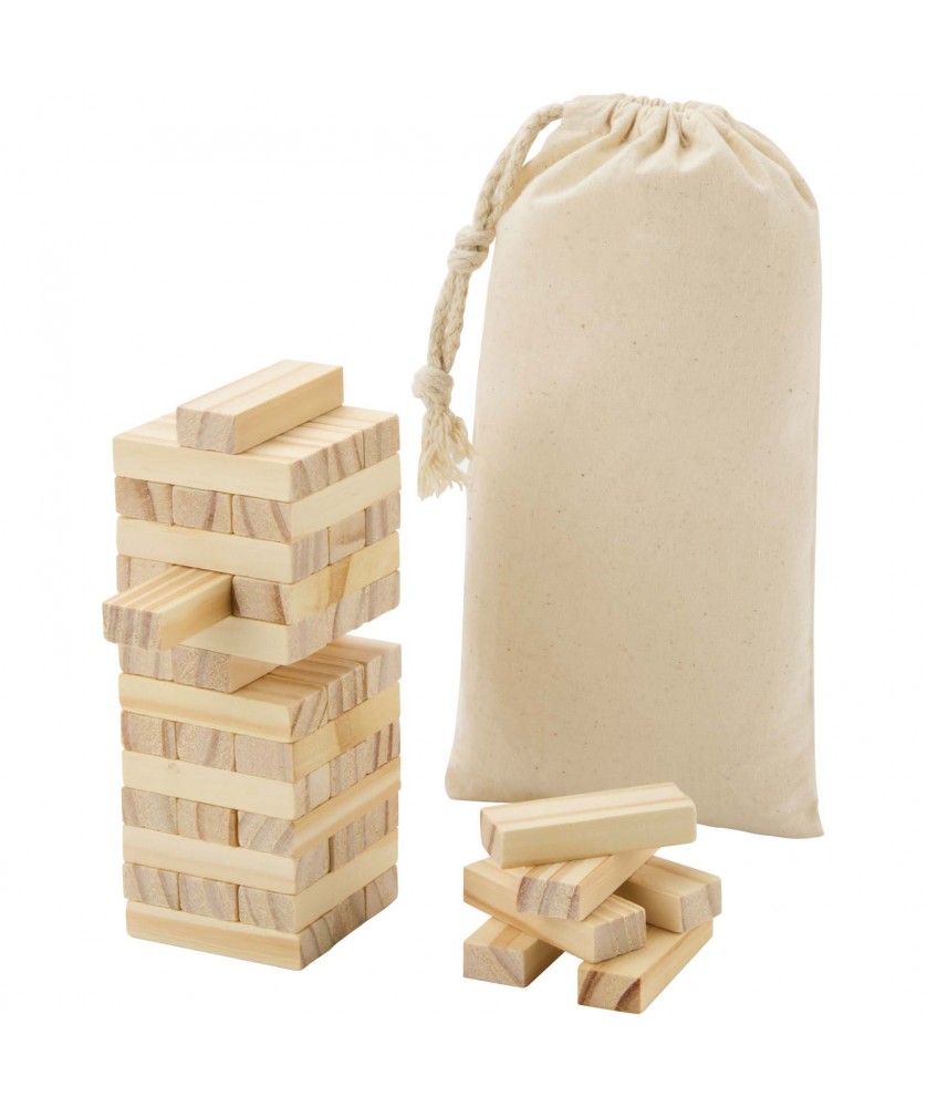 Jeux et Jouets - Jeu de tour empilable Jumble en bois | PRINTECOM