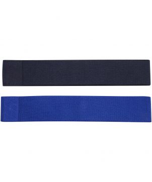 Jeu de 2 bandes de résistance personnalisé Grip Fitness et musculation publicitaire