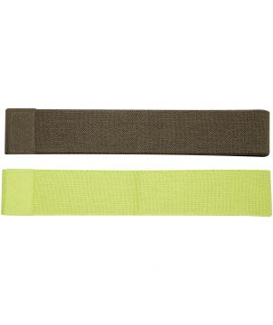 Jeu de 2 bandes de résistance personnalisé Grip Fitness et musculation publicitaire