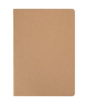 Carnet A5 en carton kraft pages pointillées personnalisé Slyk Carnets publicitaire