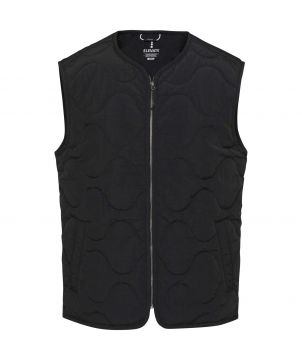 Gilet matelassé unisexe personnalisé recyclé GRS Quartz Textiles mode publicitaire