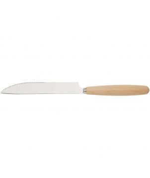Ensemble de couverts 5 pièces en inox et bois de hêtre personnalisé Root Ustensiles de cuisine publicitaire