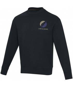 Textiles mode - Sweater recyclé Jet unisexe Aware™ | PRINTECOM