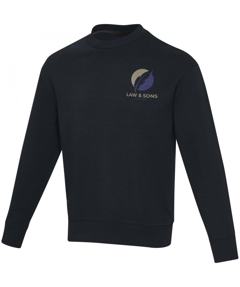Textiles mode - Sweater recyclé Jet unisexe Aware™ | PRINTECOM