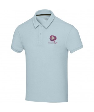 Textiles mode - Polo Akoya unisexe en tissu éponge recyclé | PRINTECOM