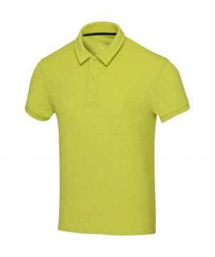 Polo unisexe personnalisé éponge recyclé Akoya Textiles mode publicitaire