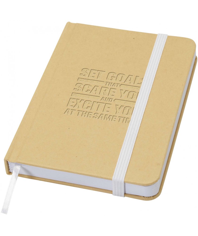 Carnets - Carnet A6 Reed uni recyclé à couverture rigide | PRINTECOM