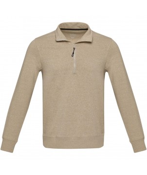 Textiles mode - Sweater unisexe Aware™ recyclé à fermeture quart de zip | PRINTECOM