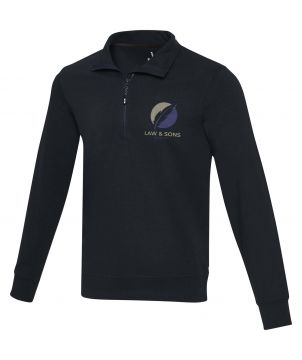 Sweat unisexe personnalisé quart de zip recyclé Tin (Aware™) Textiles mode publicitaire