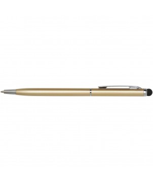Stylos - Stylo bille en aluminium Ore avec stylet (encre bleue) | PRINTECOM