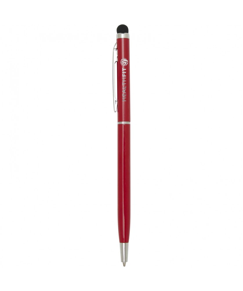 Stylos - Stylo bille en aluminium Ore avec stylet (encre bleue) | PRINTECOM