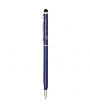 Stylos - Stylo bille en aluminium Ore avec stylet (encre bleue) | PRINTECOM