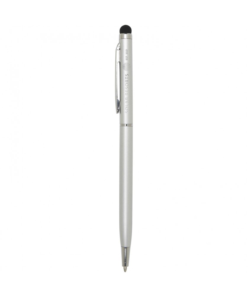 Stylos - Stylo bille en aluminium Ore avec stylet (encre bleue) | PRINTECOM