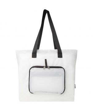 Sac shopping pliable recyclé RPET personnalisé 16 L EcoFold Sacs Shopping et Tote Bags publicitaire