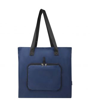 Sac shopping pliable recyclé RPET personnalisé 16 L EcoFold Sacs Shopping et Tote Bags publicitaire