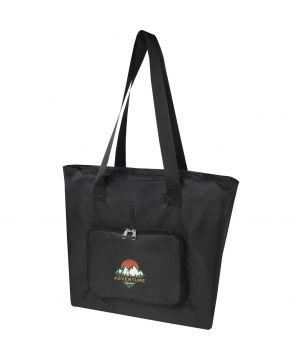 Sac shopping pliable recyclé RPET personnalisé 16 L EcoFold Sacs Shopping et Tote Bags publicitaire