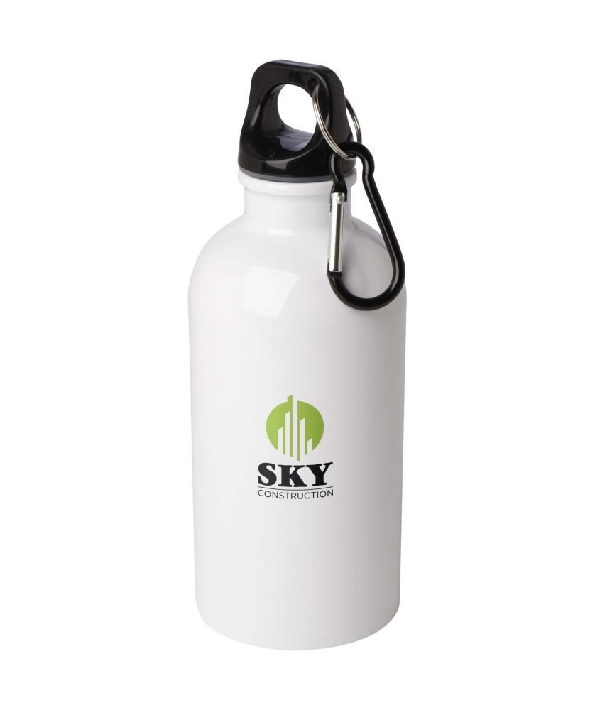 Bouteille d'eau personnalisée inox recyclé 400 ml Oregon Bouteilles et gourdes publicitaire
