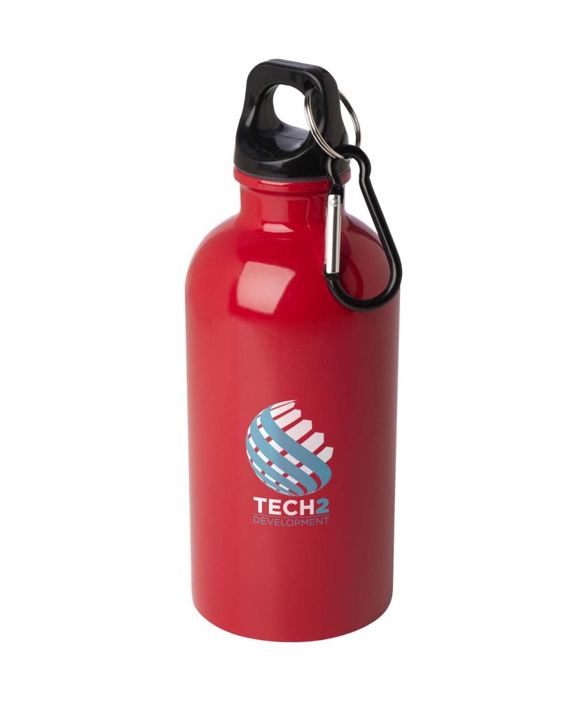 Bouteille d'eau personnalisée inox recyclé 400 ml Oregon Bouteilles et gourdes publicitaire
