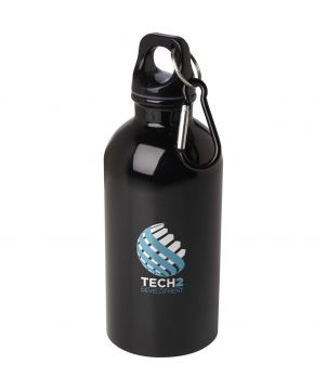 Bouteille d'eau personnalisée inox recyclé 400 ml Oregon Bouteilles et gourdes publicitaire