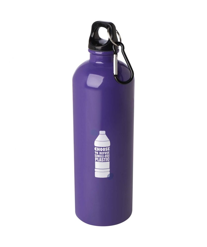 Bouteille d'eau personnalisée inox recyclé 750 ml Oregon Bouteilles et gourdes publicitaire