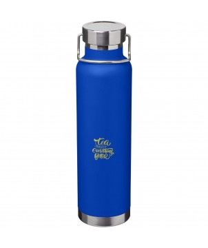 Bouteilles isothermes - Bouteille avec isolation sous vide Astra de 650 ml en cuivre et acier inoxydable recyclé certifié RCS | PRINTECOM