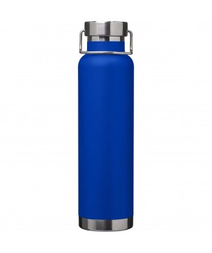 Bouteilles isothermes - Bouteille avec isolation sous vide Astra de 650 ml en cuivre et acier inoxydable recyclé certifié RCS | PRINTECOM