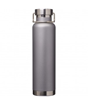Bouteilles isothermes - Bouteille avec isolation sous vide Astra de 650 ml en cuivre et acier inoxydable recyclé certifié RCS | PRINTECOM