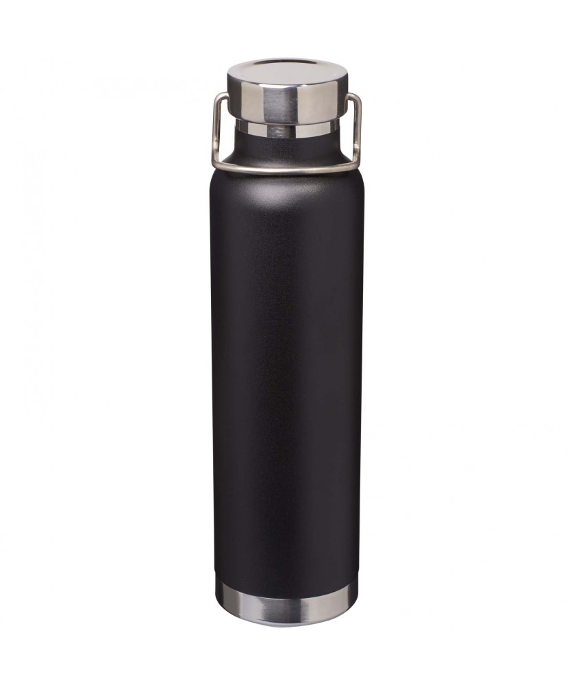 Bouteilles isothermes - Bouteille avec isolation sous vide Astra de 650 ml en cuivre et acier inoxydable recyclé certifié RCS | PRINTECOM