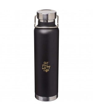 Bouteilles isothermes - Bouteille avec isolation sous vide Astra de 650 ml en cuivre et acier inoxydable recyclé certifié RCS | PRINTECOM