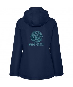 Textiles mode - Veste parka America matelassée pour femme | PRINTECOM