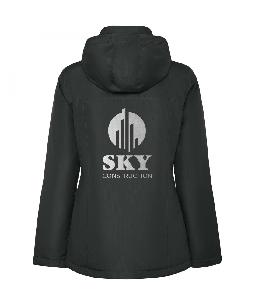 Textiles mode - Veste parka America matelassée pour femme | PRINTECOM