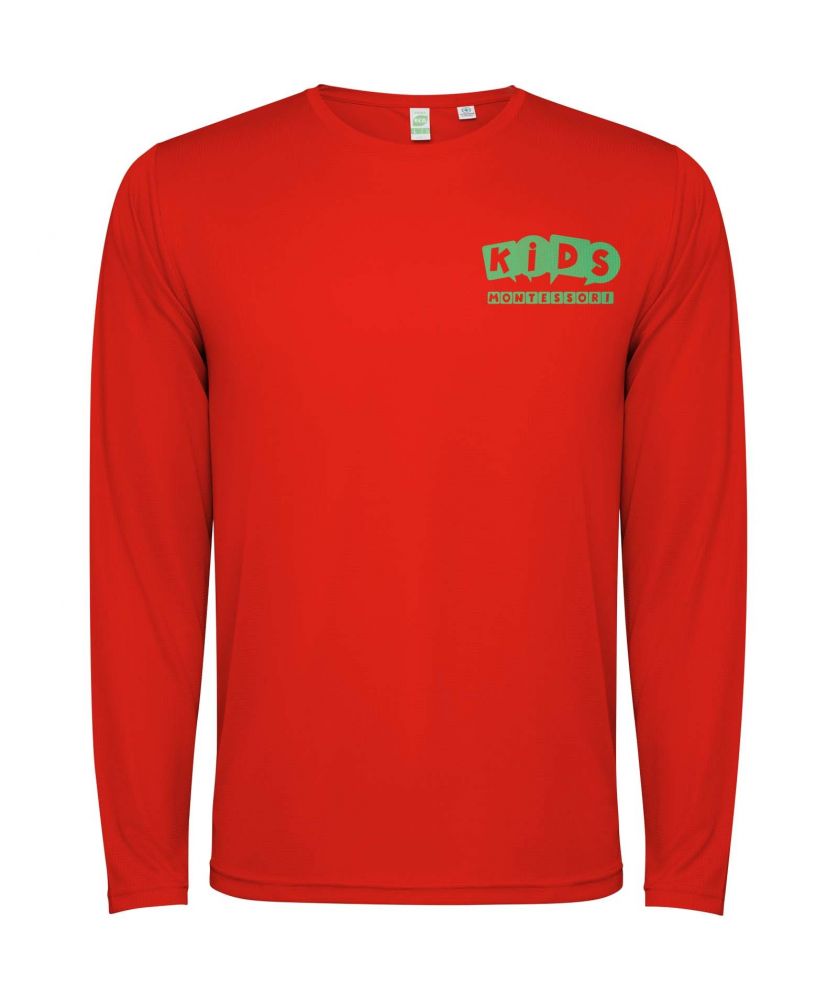 T-shirt sport enfant personnalisé manches longues Estoril